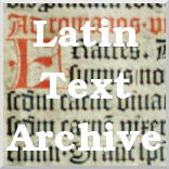 Latin Text Archive